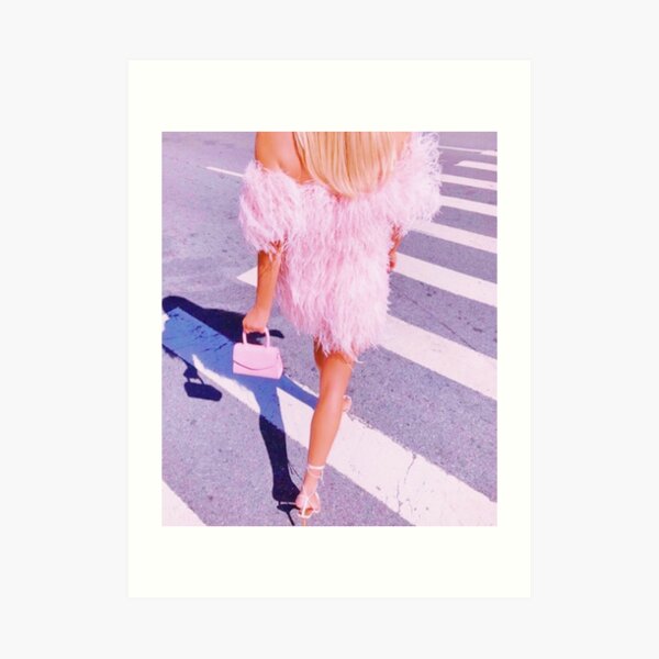 PRETTY IN PINK Art Print