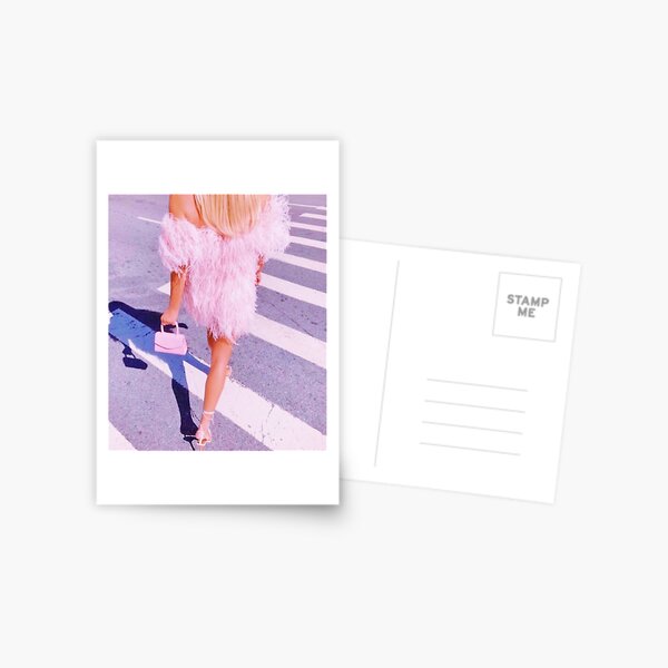 PRETTY IN PINK Postcard