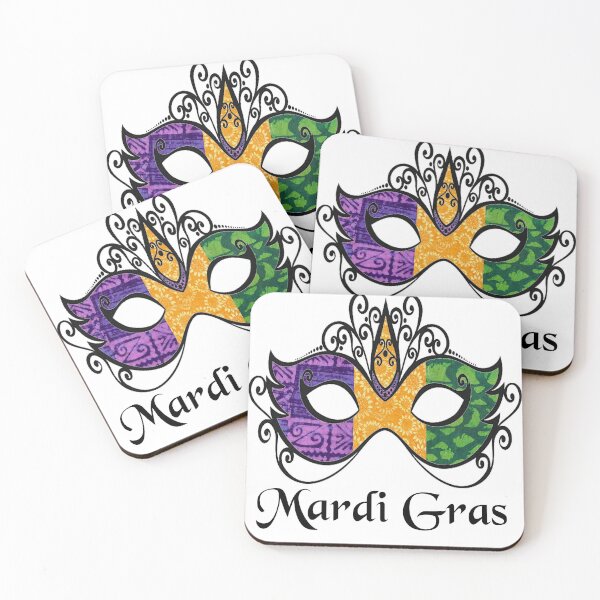 Item preview, Mardi Gras Mask designed and sold by artbyomega.