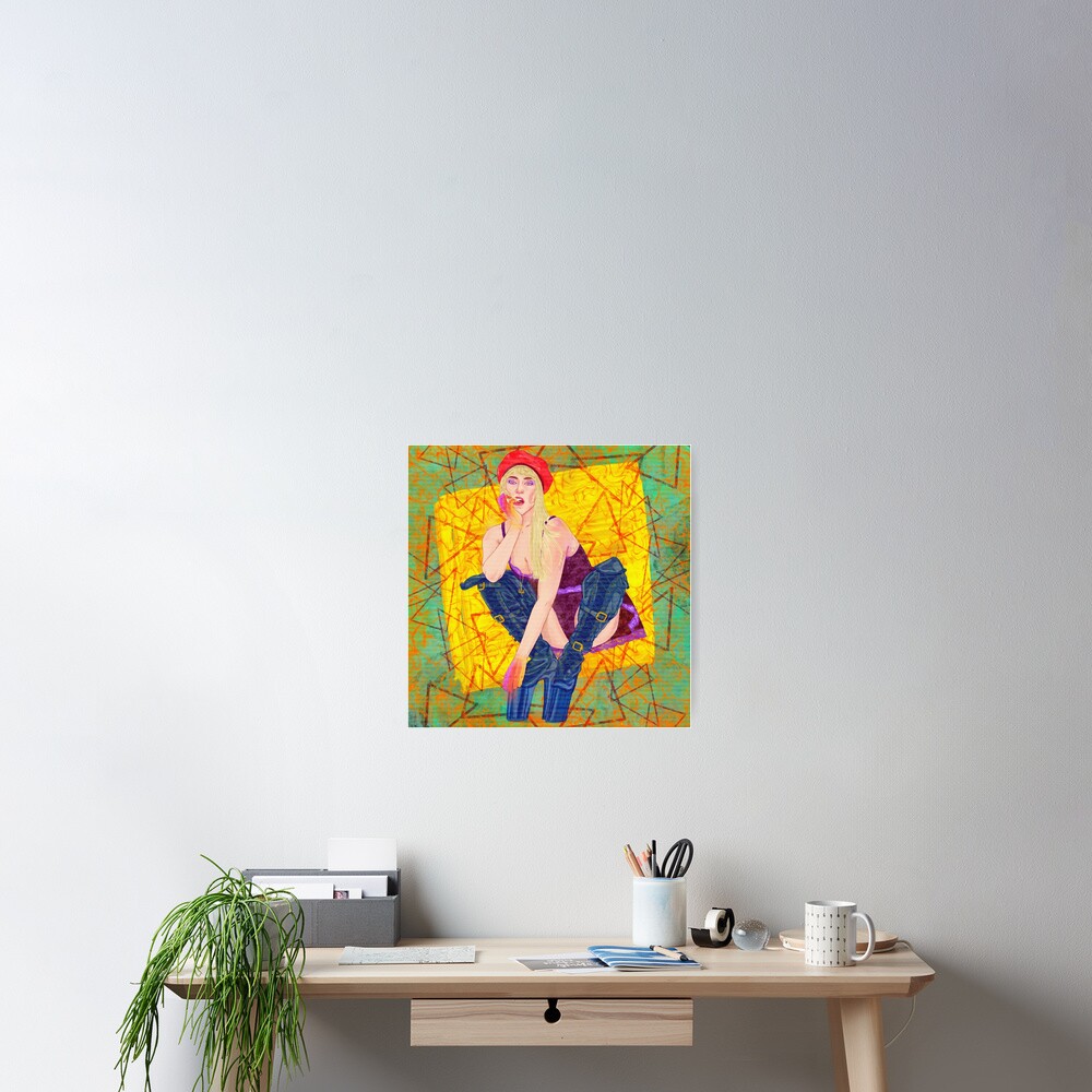 Item preview, Poster designed and sold by RobertRedART.