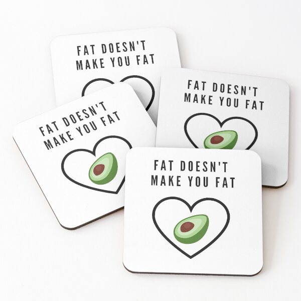 Item preview, Fat Doesn't Make You Fat - Avocado Lover designed and sold by m95sim.