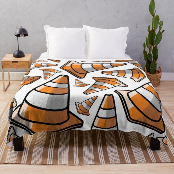 Item preview, Traffic Cone - Orange and White Pattern designed and sold by TswizzleEG.
