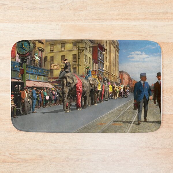Item preview, City - NY - The circus is coming to town 1920 designed and sold by Mike Savad Photography.