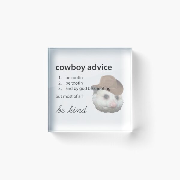 Item preview, Cowboy Advice designed and sold by walepave.