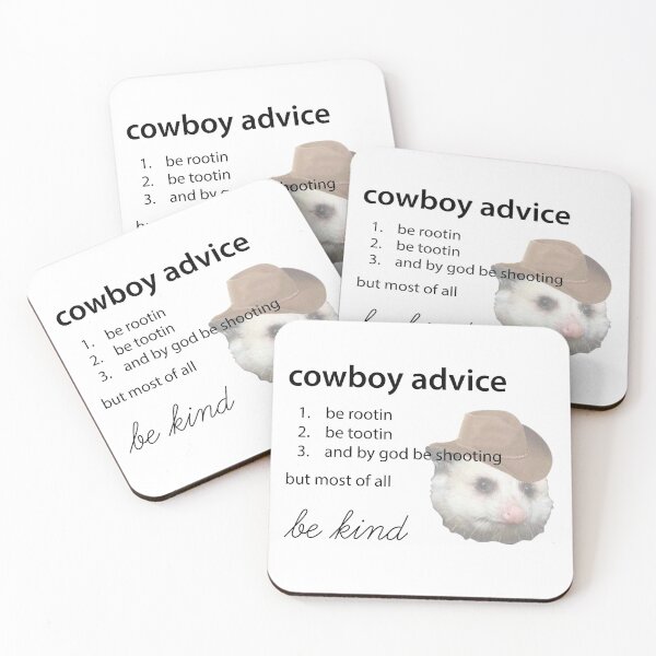Item preview, Cowboy Advice designed and sold by walepave.