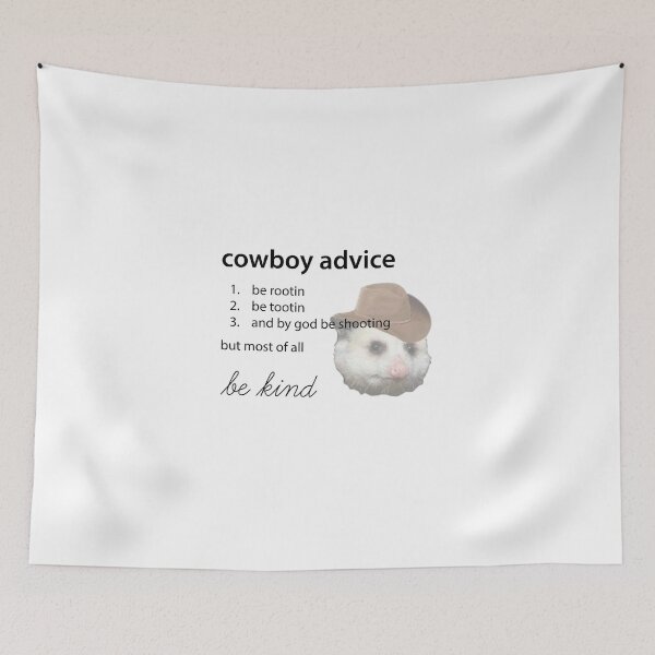 Item preview, Cowboy Advice designed and sold by walepave.