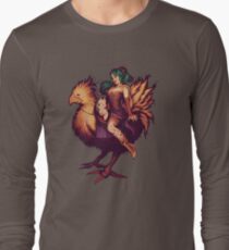 Mog's Chocobo Riding Club Long Sleeve T-Shirt