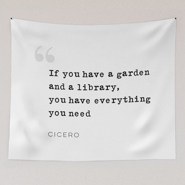 Item preview, Cicero Quote designed and sold by wisemagpie.