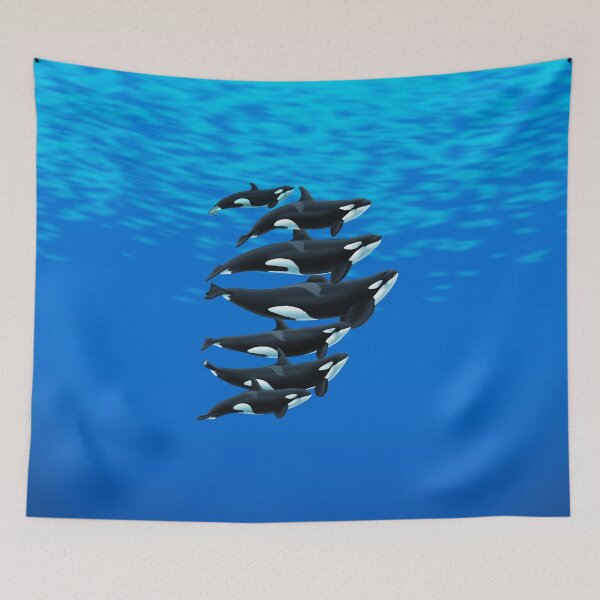 Item preview, The Tenerife Orcas Updated designed and sold by Art-by-Aelia.