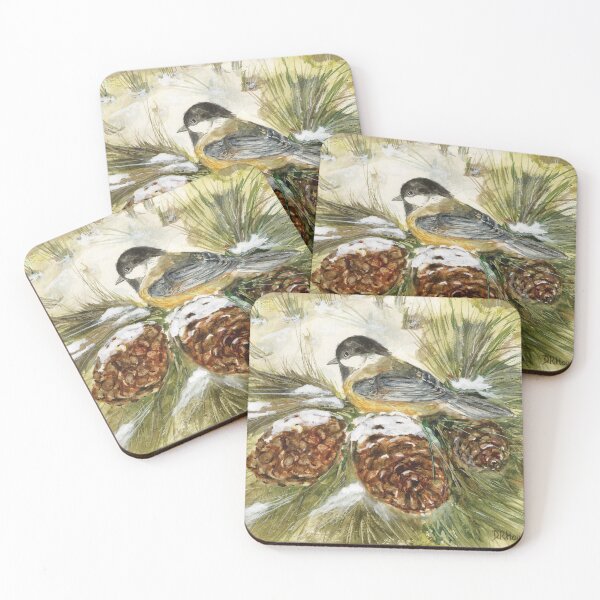 Item preview, "Black Capped Chickadee" designed and sold by thedocandcat.