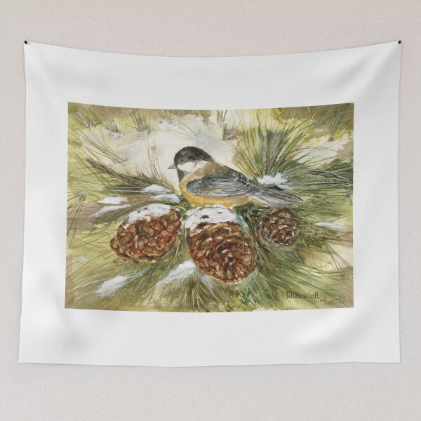 Item preview, "Black Capped Chickadee" designed and sold by thedocandcat.