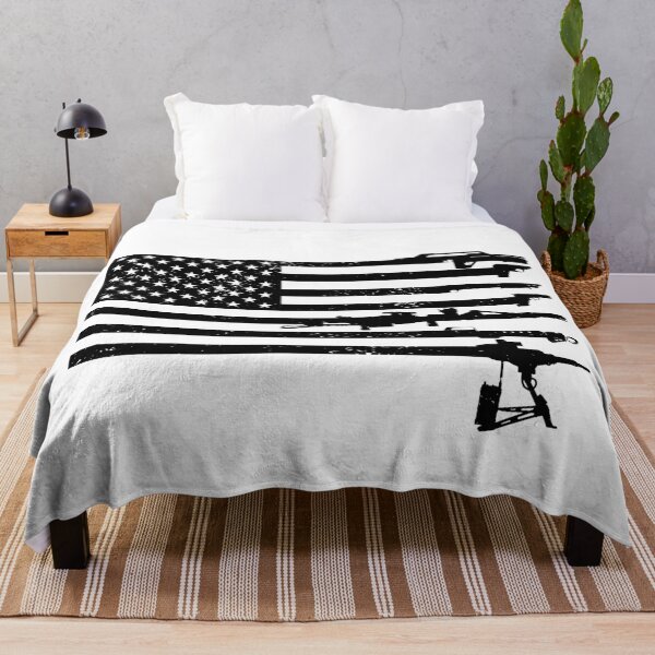 Item preview, US Flag - USCM Arms - Black designed and sold by CCCDesign.