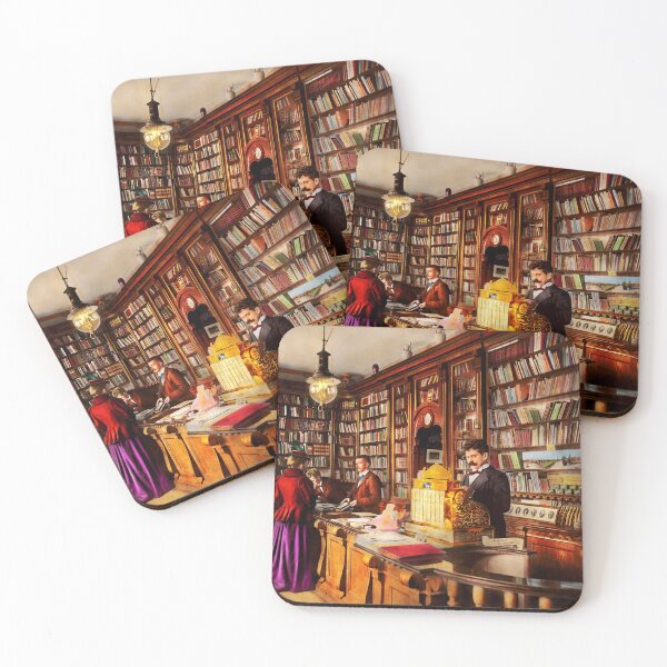 Item preview, Library - A novel idea 1895 designed and sold by Mike Savad Photography.