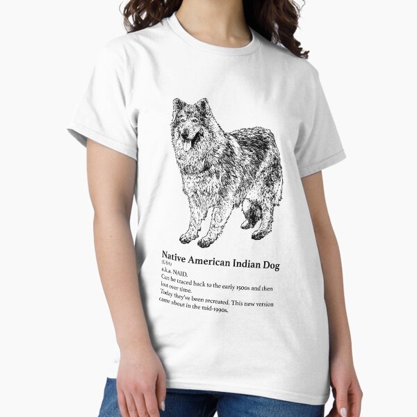 Native American Indian Dog Classic T-Shirt