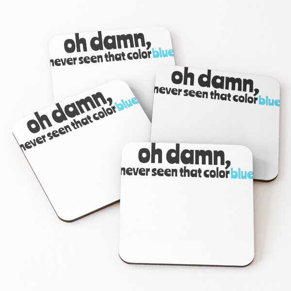 Item preview, oh damn never seen that color blue designed and sold by molmck.
