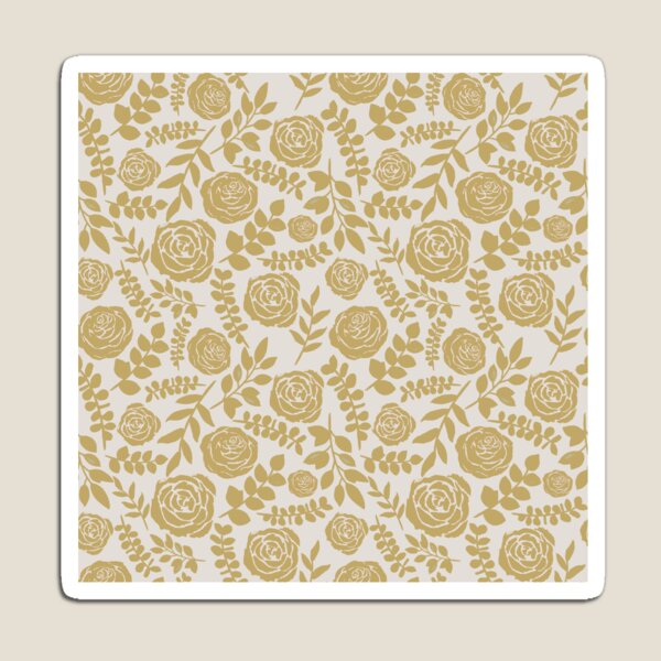 Artikelvorschau, Gold Ink Blumenmuster entworfen und verkauft von Lauren Ullrich.