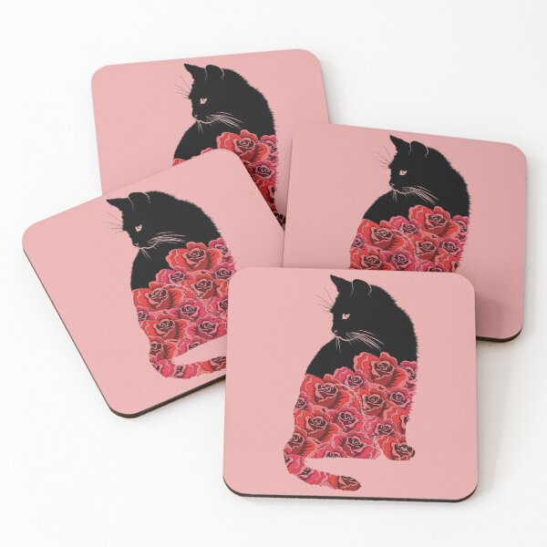 Item preview, Kitty Full of Roses designed and sold by Sweetie Spicy.