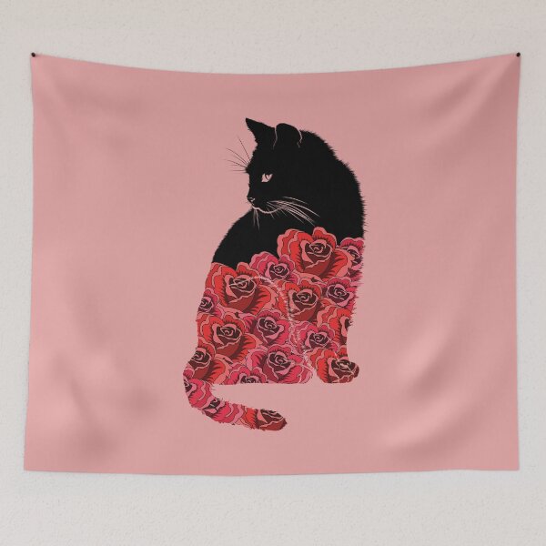 Item preview, Kitty Full of Roses designed and sold by Sweetie Spicy.