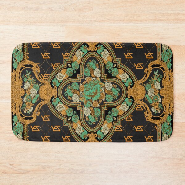 Item preview, All Over Print Luxury Lush Baroque Fluorescent Ornament designed and sold by yez.
