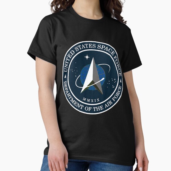 United States Space Force T-Shirt Vintage Classic Logo United States Space Force T-Shirt Vintage Classic Logo