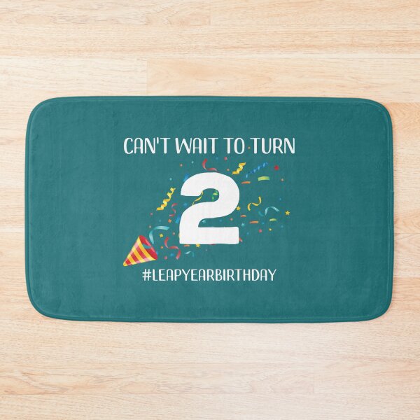 Item preview, Kids Funny Leap Year 8th Birthday Leapling Can't Wait to Turn 2 product designed and sold by doodabobs.
