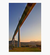 Under the Bridge at Dawn Photographic Print