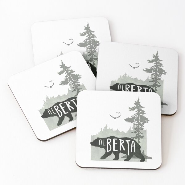 Item preview, ALBERTA SHIRT BEAR TREE ART GRAPHIC designed and sold by edgeofthesand.