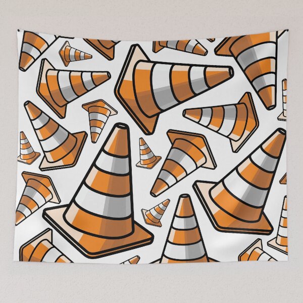 Item preview, Traffic Cone - Orange and White designed and sold by TswizzleEG.