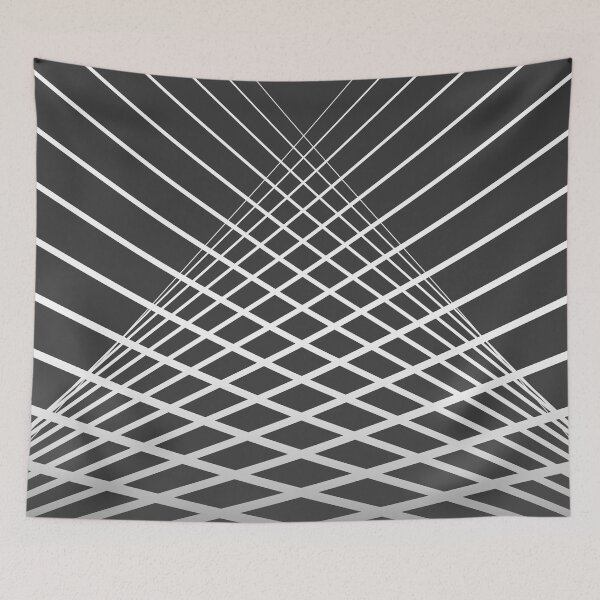 Item preview, Gradient Grayscale Lines designed and sold by hyproinc.