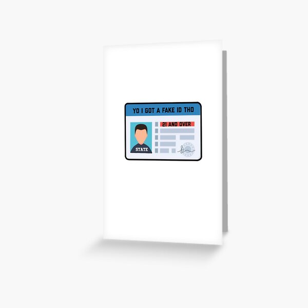Fake Id Gifts Merchandise Redbubble - roblox ds fake