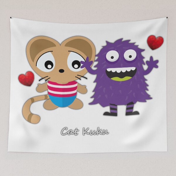 Item preview, Baby clothes Cat Kuku - Crazy Edition designed and sold by Bubsimouse.