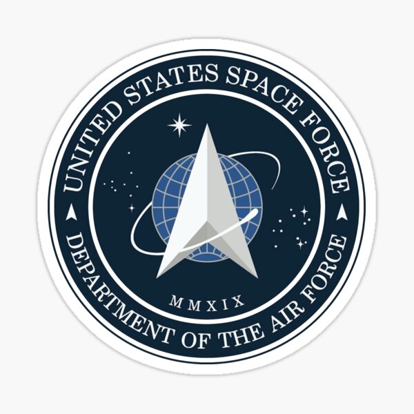 SPACE FORCE LOGO Sticker