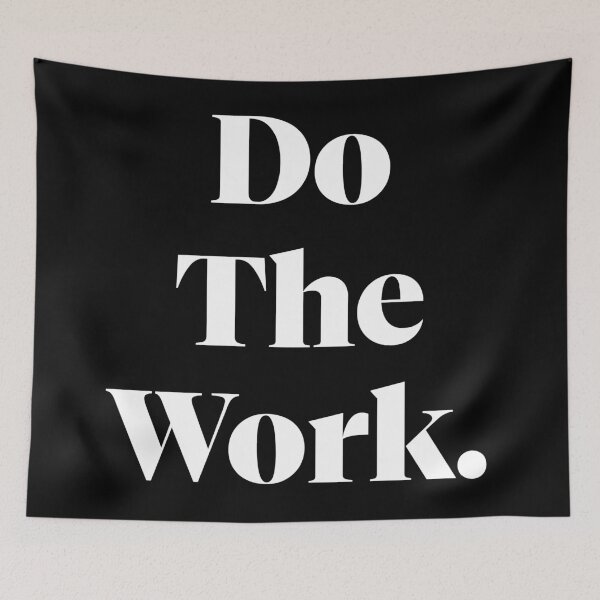 Item preview, Do The Work Motivation T-Shirt designed and sold by ZachTheDesigner.