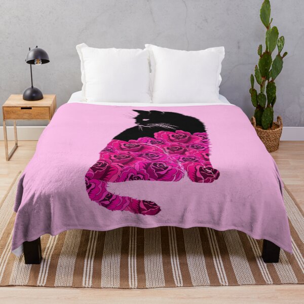 Item preview, Kitty Full of Pink Roses designed and sold by Sweetie Spicy.