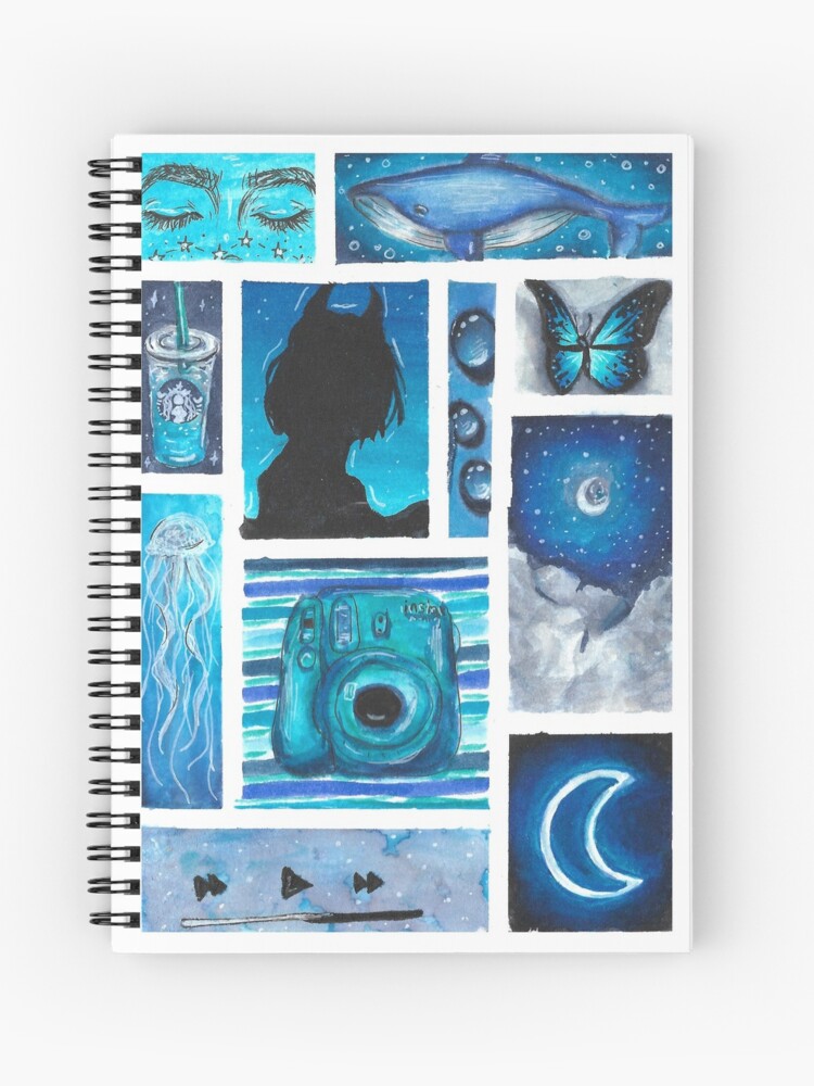 Sketchbook Cover Ideas Aesthetic  Coil Notebook Sketchbook Diary