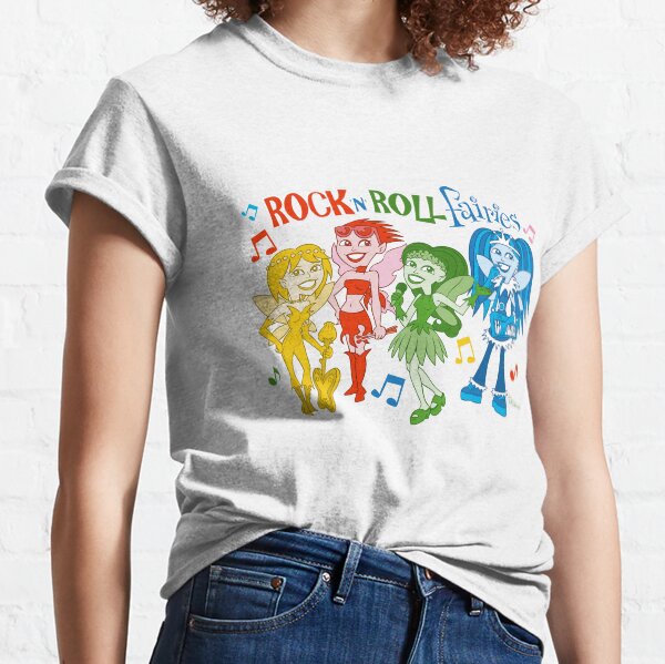 Rock 'n' Roll Fairies, by Dillon Naylor, hosted Classic T-Shirt