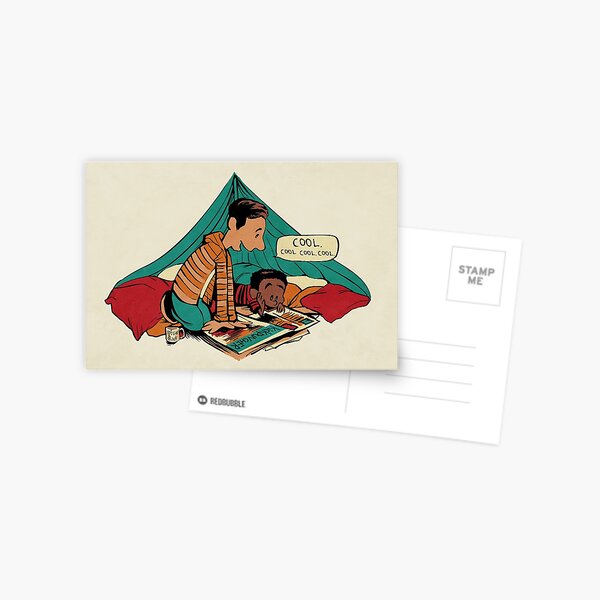 Troy and Abed's Dope Adventures Postcard