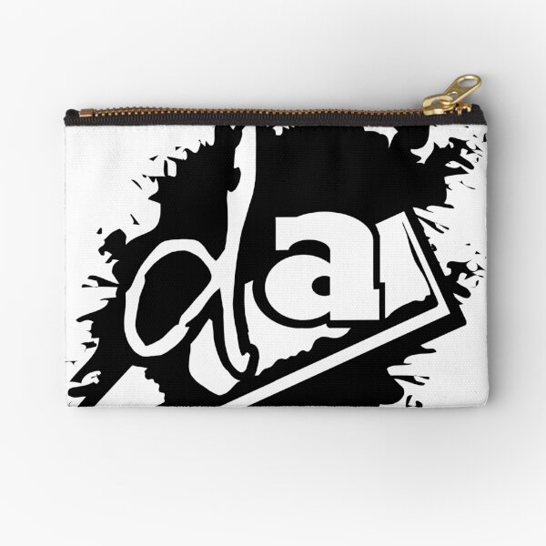 Drawaholics Icon Black Zipper Pouch