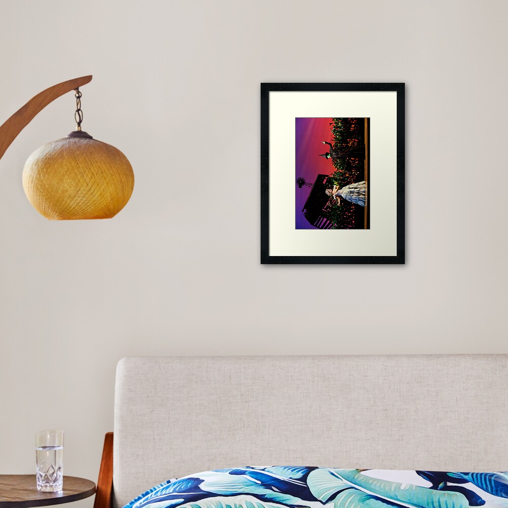 Jemma Rix and Lucy Durack in Wicked Framed Art Print