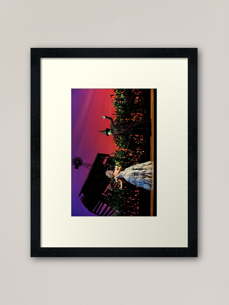 Alternate view of Jemma Rix and Lucy Durack in Wicked Framed Art Print