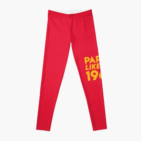 KC Kansas City 2020 Party Like It's 1969 KC Fan Arrowhead Red Kingdom T-Shirt Leggings