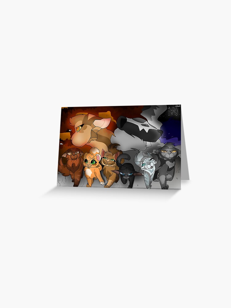 Jayfeather Warriors Greeting Card by Vhitany