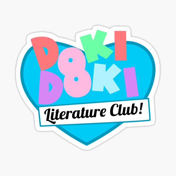 doki doki literature club logo bleeding