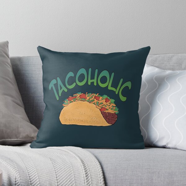 Taco store shaped pillow