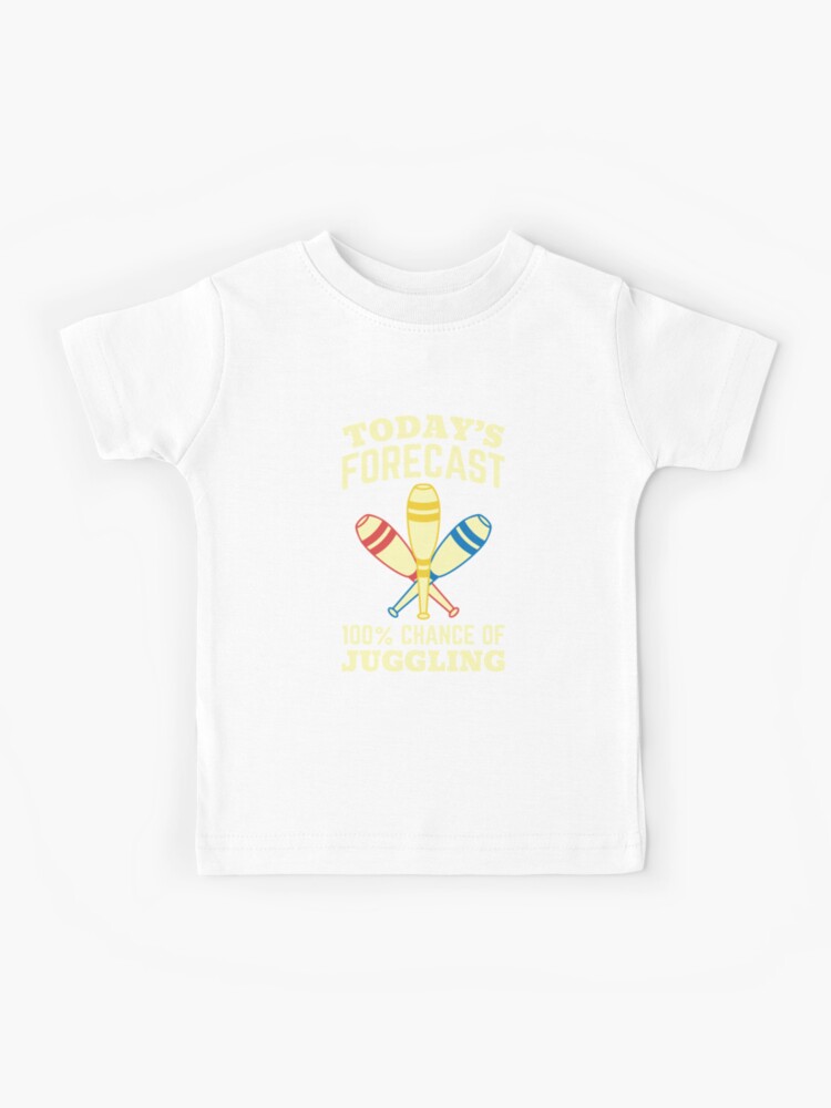 Juggling-8 Colours Juggler Keep Calm and Juggle On Childrens T-Shirt Kids