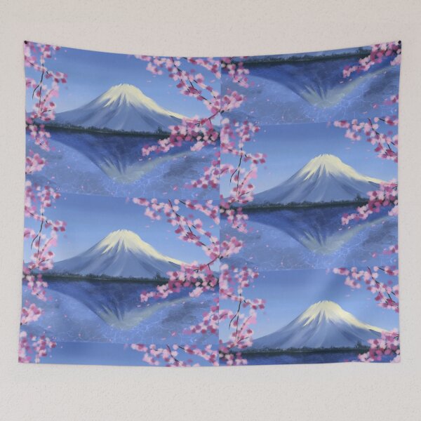 Item preview, Mt Fuji Sakura  designed and sold by AutumnLegend.