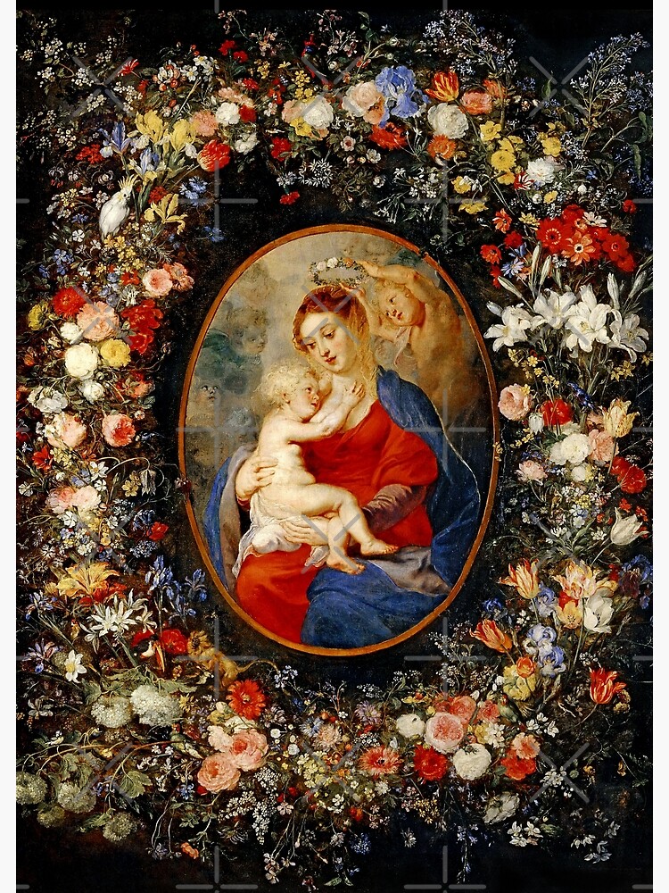 Tableau Le Couronnement De La Vierge - Rubens - Reproduction Sur Toile - Impression Neuve