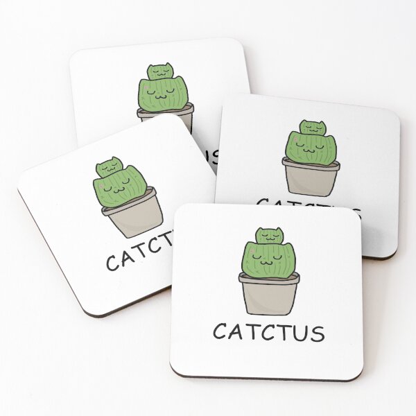 Item preview, Catctus Cute Funny Cactus Cat Plant  designed and sold by Logiamerch.