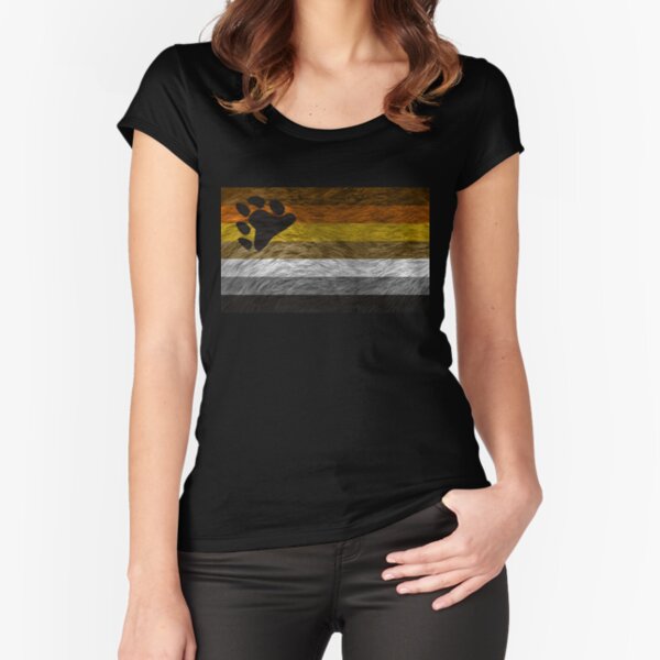 Bear Pride Fitted Scoop T-Shirt