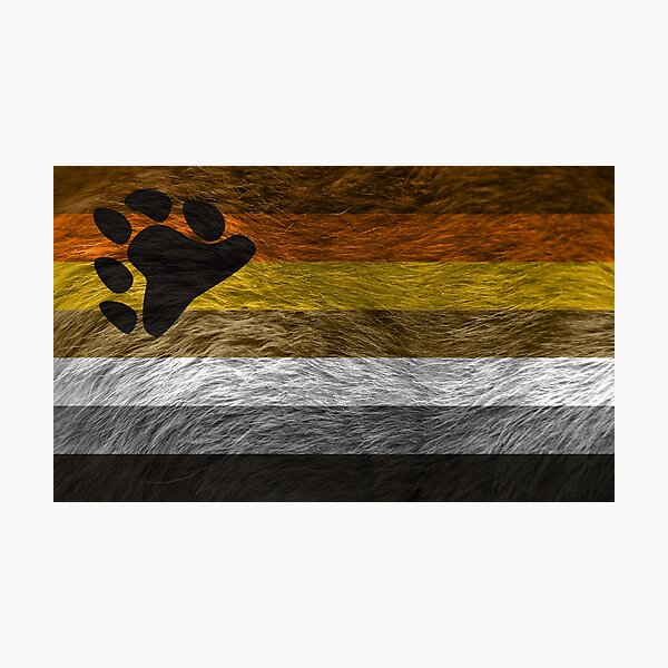 Bear Pride Photographic Print